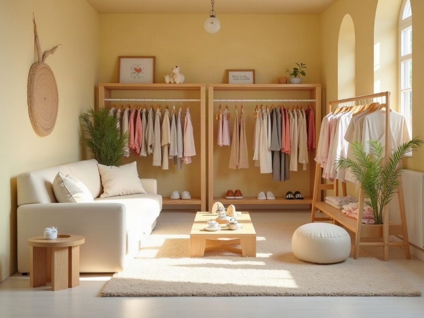 Lounge and kids play corner at SPORT d.o.o. on Vodnikova cesta